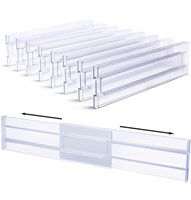 ($40) Drawer Dividers Organizers 8 Pack, V