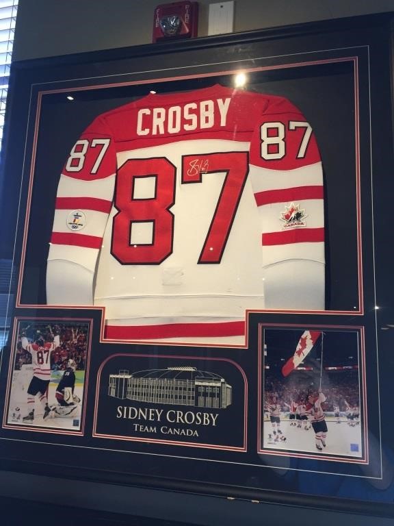 Sidney Crosby Signed Photo 8×10 Team Canada – COA – Memorabilia Expert