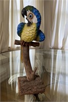 Colorful Wooden Parrot