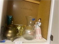 ITEMS ON SHELF IN LAUNDRY ROOM