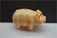1950's Wes-Ko Products Hard Plastic Piggy Bank