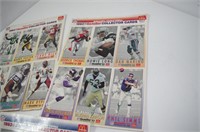 Collection of 90s McDonalds NFL Cards