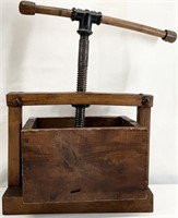 Vintage Wooden Press