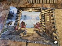 CABIN PORCH WALL HANGING