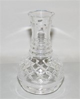 WATERFORD SIGNED CUT CRYSTAL LISMORE VASE