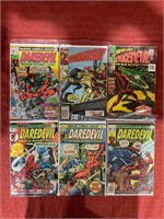 6 bagged and backed comics