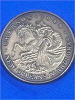 1976 Okeanos coronation ball - Mardi Gras coin