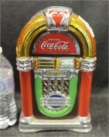 COCA COLA JUKE BOX CERAMIC COOKIE JAR