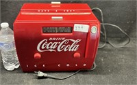 COCA COLA RADIO AND CASSETTE DECK