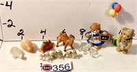 MINIATURES: CAMELS, BEARS, PIGS