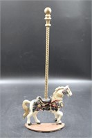 METAL CAROUSEL HORSE DOOR STOP