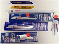 Lenox,DeWALT, Irwin  Asst. new saw blades