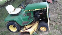 John deere 318 mower, AS IS, presumed unrunning,