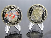 USMC Marine Semper Fi Dogs of War Coin 3B4