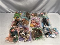 12- NIP MCDONALDS HAPPY MEAL TY BEANIE BABIES