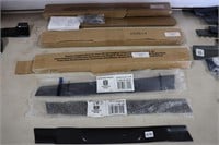 ASSORTED NEW LAWN MOWER BLADES