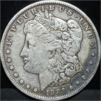 1885 Morgan Silver Dollar