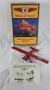 Vintage Texaco wings of Texaco model plane