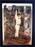 2002 TOPPS CHROME HIDEO NOMO 210