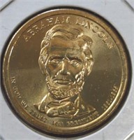 Uncirculated Abraham Lincoln US presidents are $1