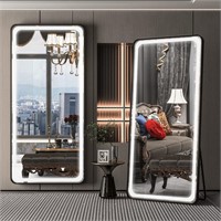 Hasipu Full Length Mirror with Lights  71 x 28