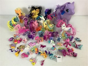 LARGE LOT OF "MY LITTLE PONIES"