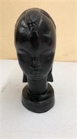 Tribal Carved Wood Statue 7"