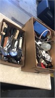 Lot of kitchen utensils