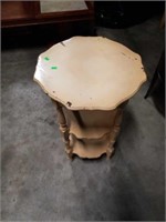 Vintage 3 tier side table