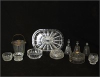 Collection of  11 Crystal  pieces