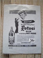 Potosi Cardboard Poster - Mister, You Didn't Bring