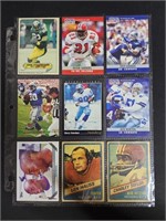 9 Topps/NFL Pro Set Cards 1976-93 HOFers