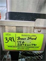 BUNN STAND WITH 2 SATELLITES