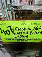 ELECTRIC HOT WATER BOILER WITH STAND