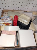 Box Lot of Various Empty Jewelry Boxes