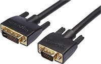 (N) Amazon Basics DVI-I to VGA Cable - 10-Feet