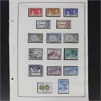 Bermuda Stamps Mint NH on pages in mounts, fresh c