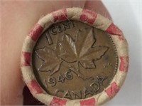 Roll Of 1946 Pennies