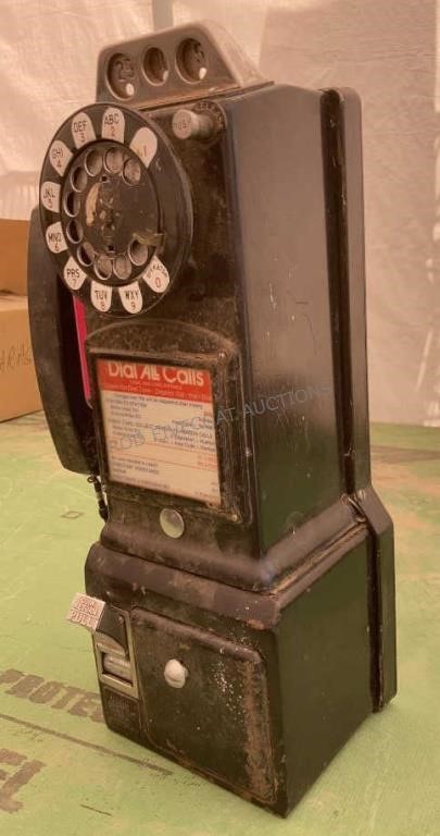 Vintage Phone Booth Phone