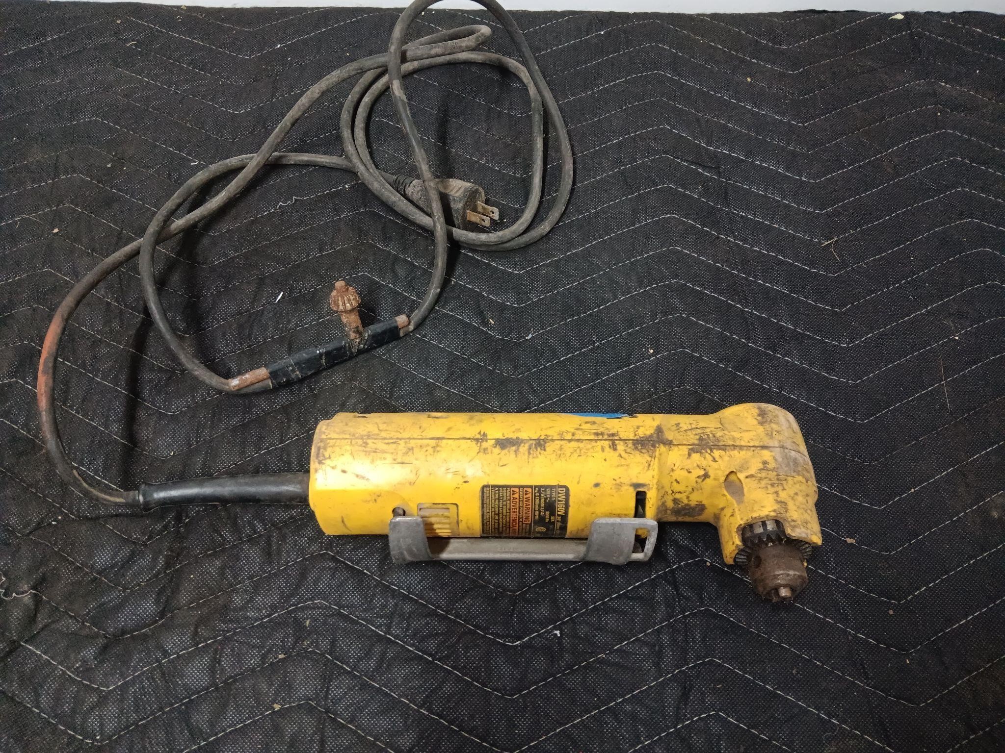 Dewalt Heavy Duty 3/8" VSR Right Angle Drill