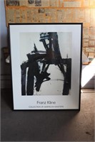 Huge Franz Kline Framed Art Print