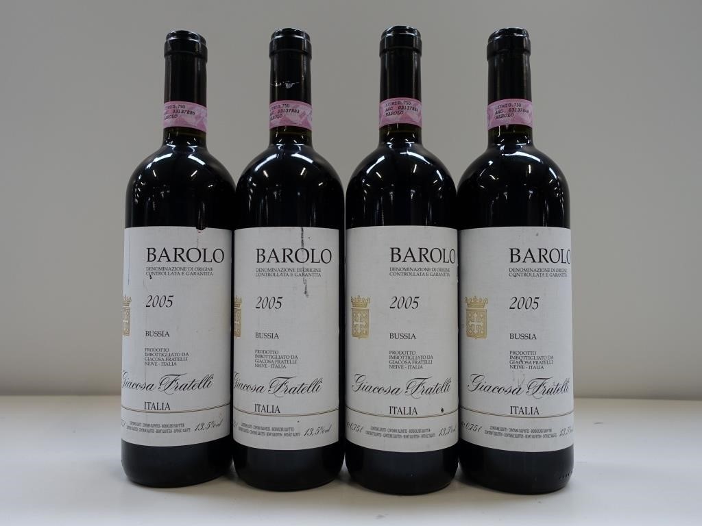 Barolo 2005 Giacosa Fratelli 4 flasker