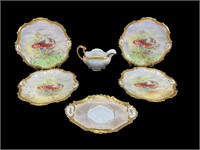 5 Pc Limoges L.R.L Dishes