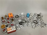 Assortment of Vintage Cookie Cutters