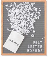Gray Felt Letter Board 16x20 Inches,