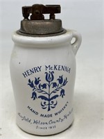 Vintage  Henry McKenna, handmade whiskey