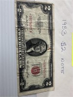 1953 $2 Note