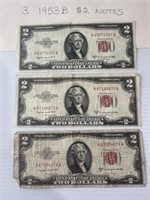 2 1953B $2 Note