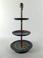 3 Tiered Metal Jewelry Stand