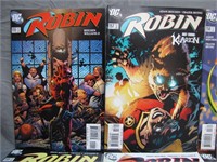 8 Assorted "Robin", D.C, Comics